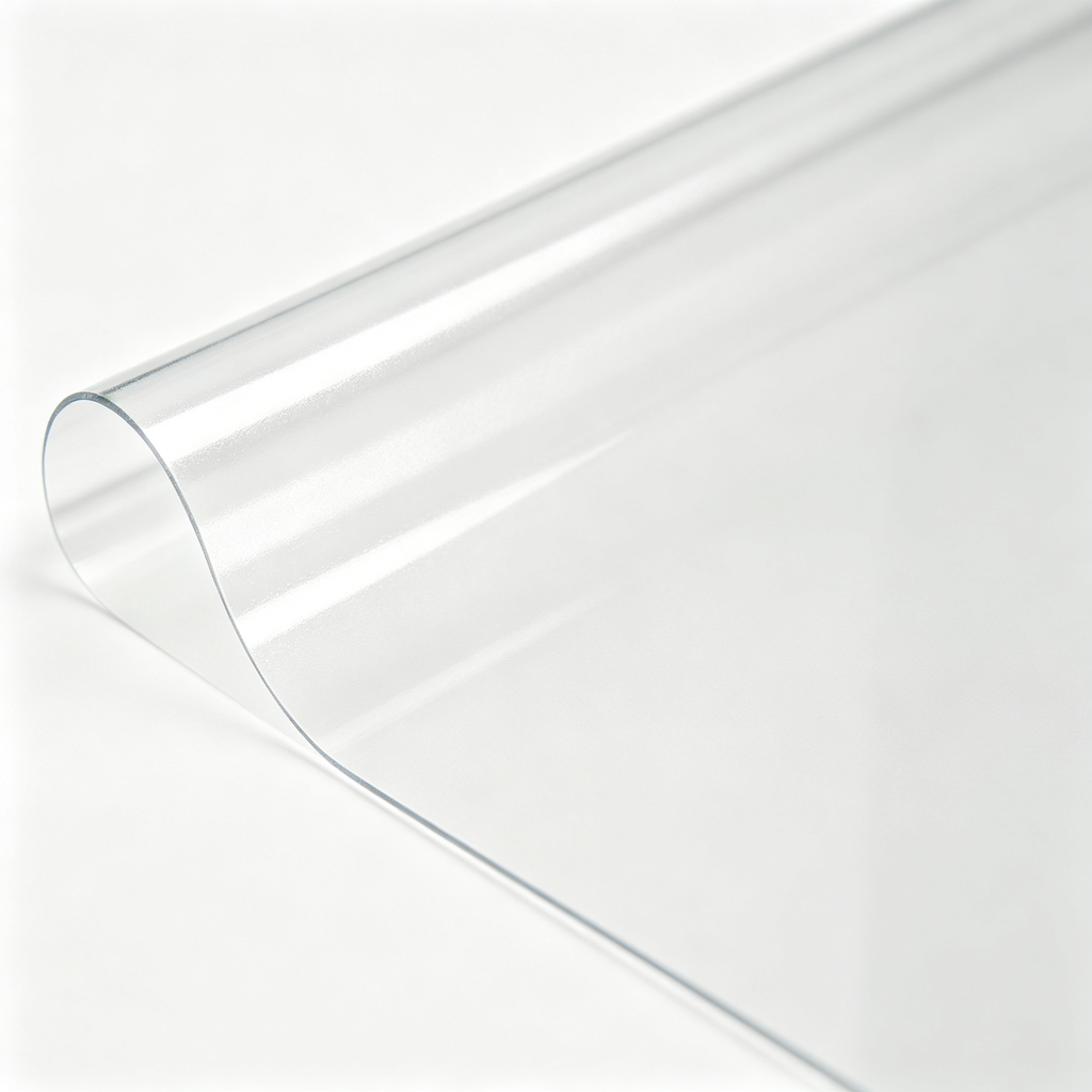 Alevaro 22x36 inch Clear Table Protector - Wipeable PVC Vinyl Furniture Cover for Kitchen and Dining Room - Crystal Plastic Desk Pad and Coffee Tabletop Protection