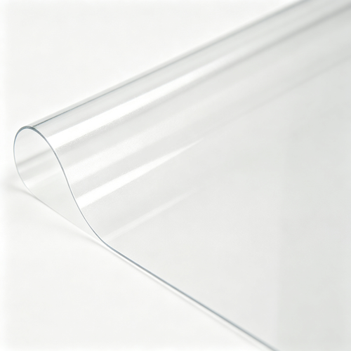 Alevaro 22x36 inch Clear Table Protector - Wipeable PVC Vinyl Furniture Cover for Kitchen and Dining Room - Crystal Plastic Desk Pad and Coffee Tabletop Protection