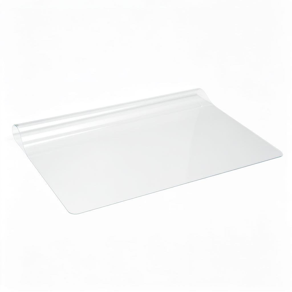 Alevaro 22x36 inch Clear Table Protector - Wipeable PVC Vinyl Furniture Cover for Kitchen and Dining Room - Crystal Plastic Desk Pad and Coffee Tabletop Protection