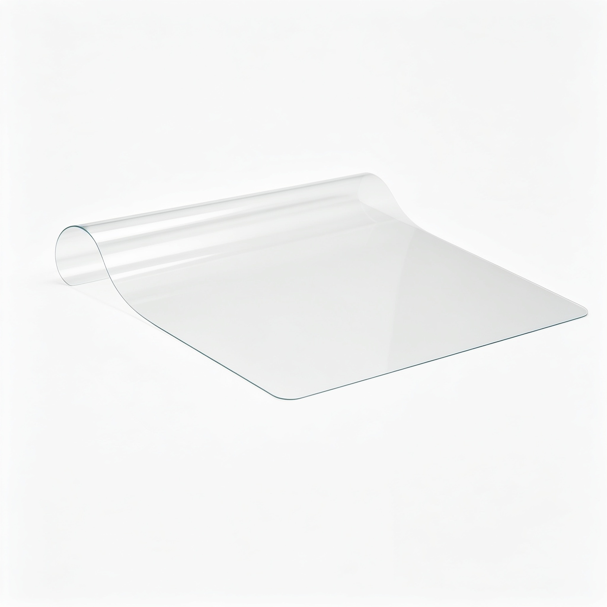 Alevaro 22x36 inch Clear Table Protector - Wipeable PVC Vinyl Furniture Cover for Kitchen and Dining Room - Crystal Plastic Desk Pad and Coffee Tabletop Protection